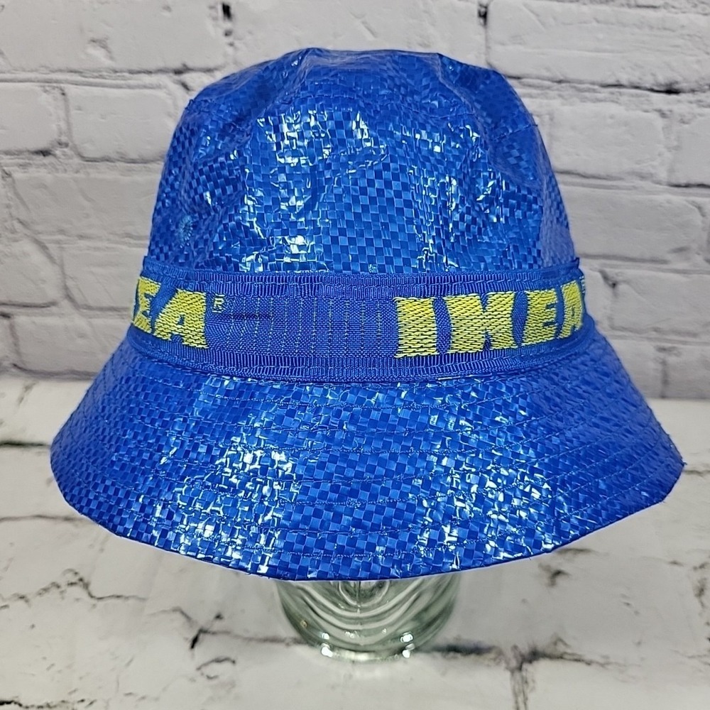 Bucket Hat Ikea KNORVA Frakta with Lining &‎ Vent Holes Rain Hat Sun Hat